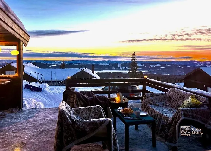 Сasa de vacaciones Large Xc In Out & Lovely View Sjusjøen