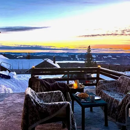度假居 Large Xc In Out & Lovely View Sjusjøen